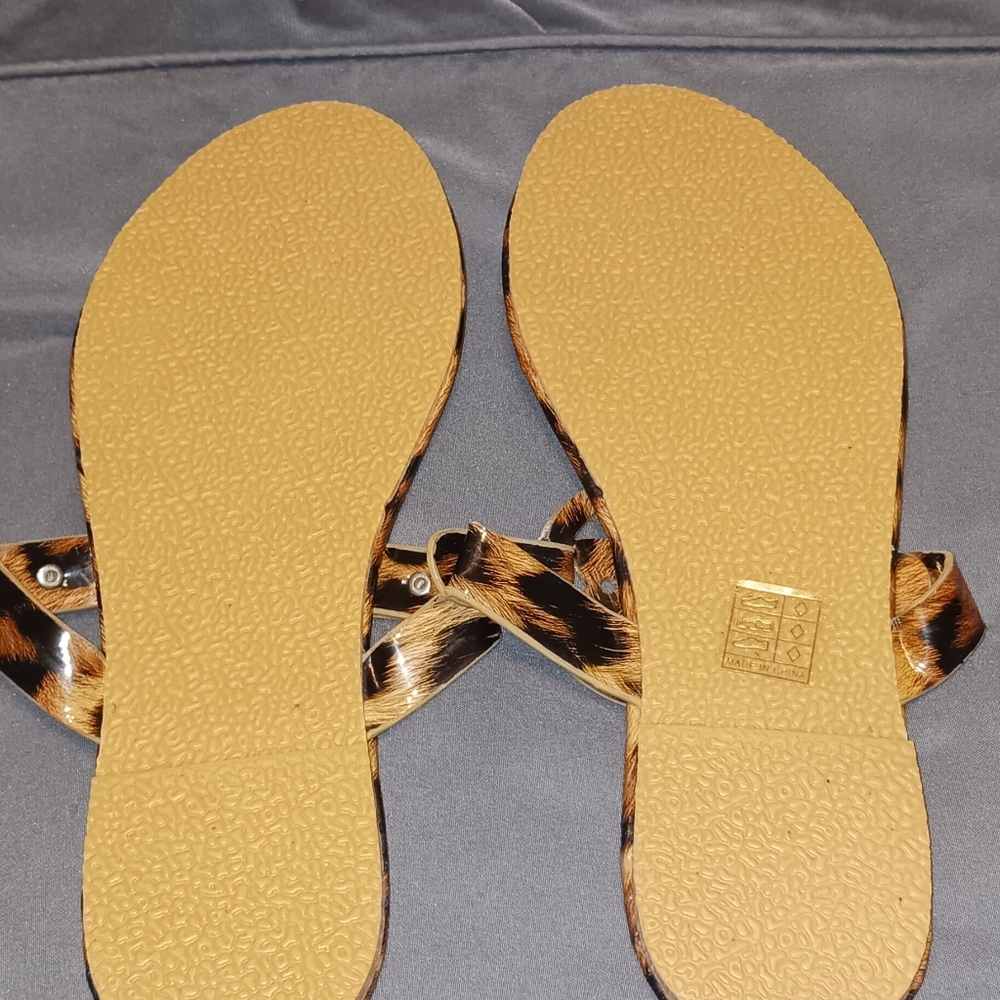 LEOPARD Slides-Sandals - Picture 3 of 4